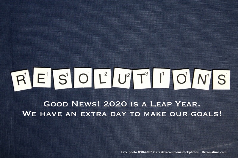 resolutions 2020 leap year small
